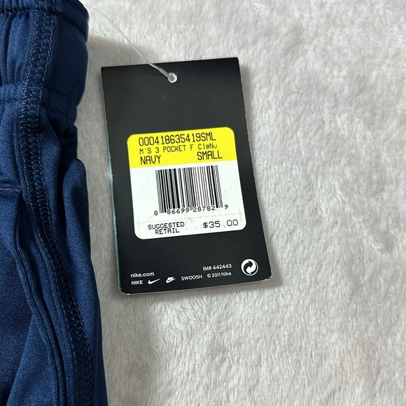 Nike Men’s Navy Basketball Shorts With Pockets Size Small - Picture 4 of 8